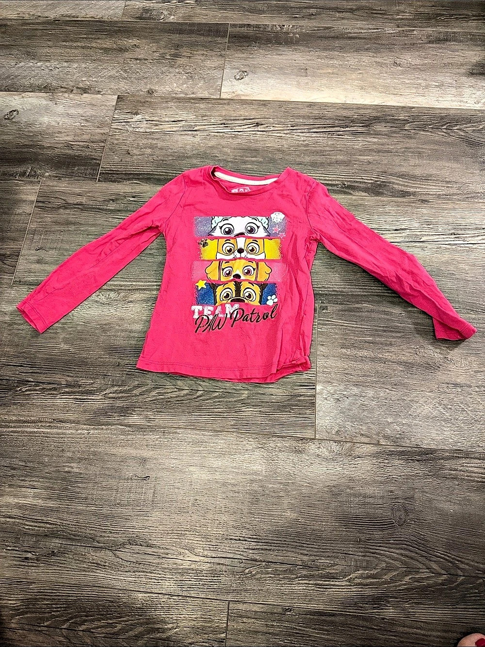 Nickelodeon Paw Patrol Long Sleeve Tee in Pink Size Small NWT